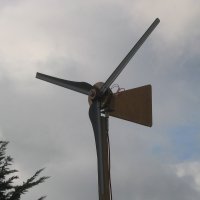 DIY wind turbine trial