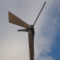 DIY wind turbine trial